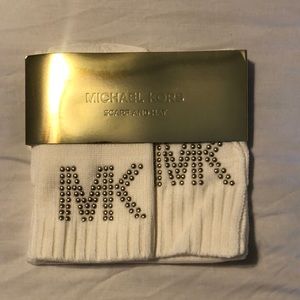 Michael Kors scarf and hat set